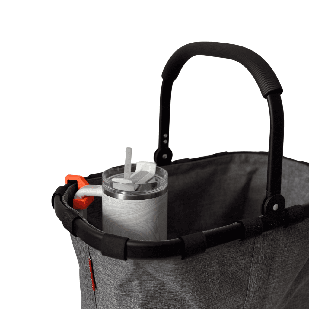 Reisenthel carrybag mit korbkraft cup und Becher